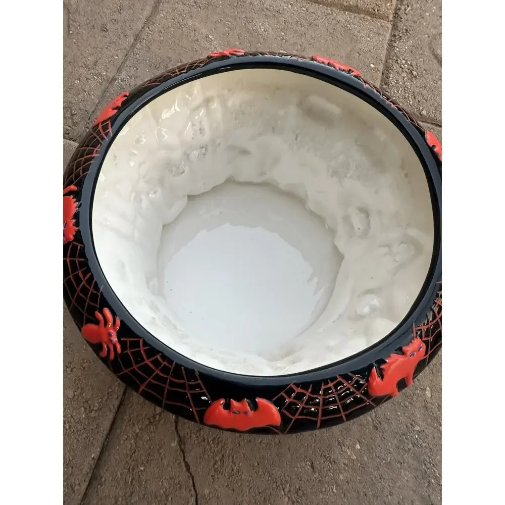 Looney Tunes Halloween Ceramic Warner Bros. Studio Store 1999 Candy Bowl